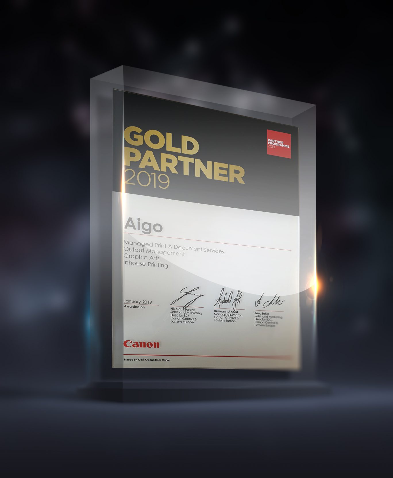 Canon Gold